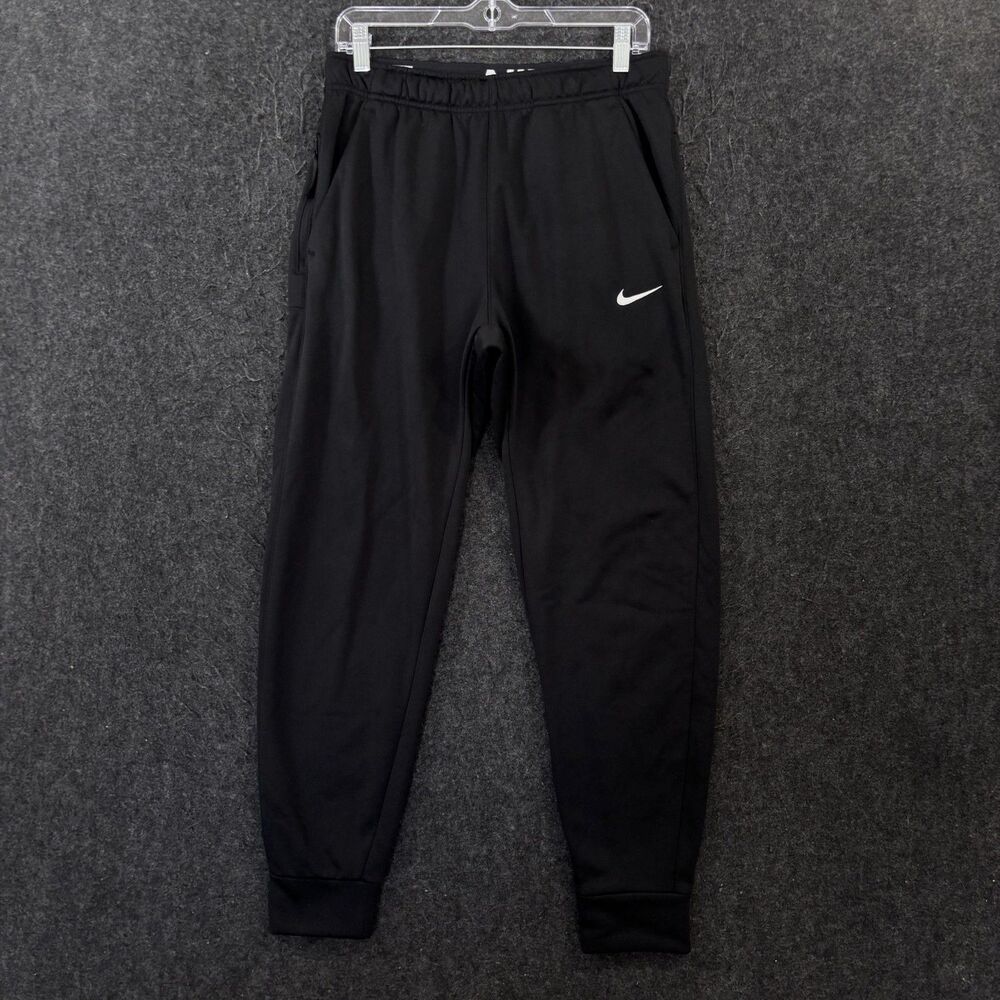 Nike Therma-FIT Joggers Men's Small Black Fleece Training Pants DQ5405-010
